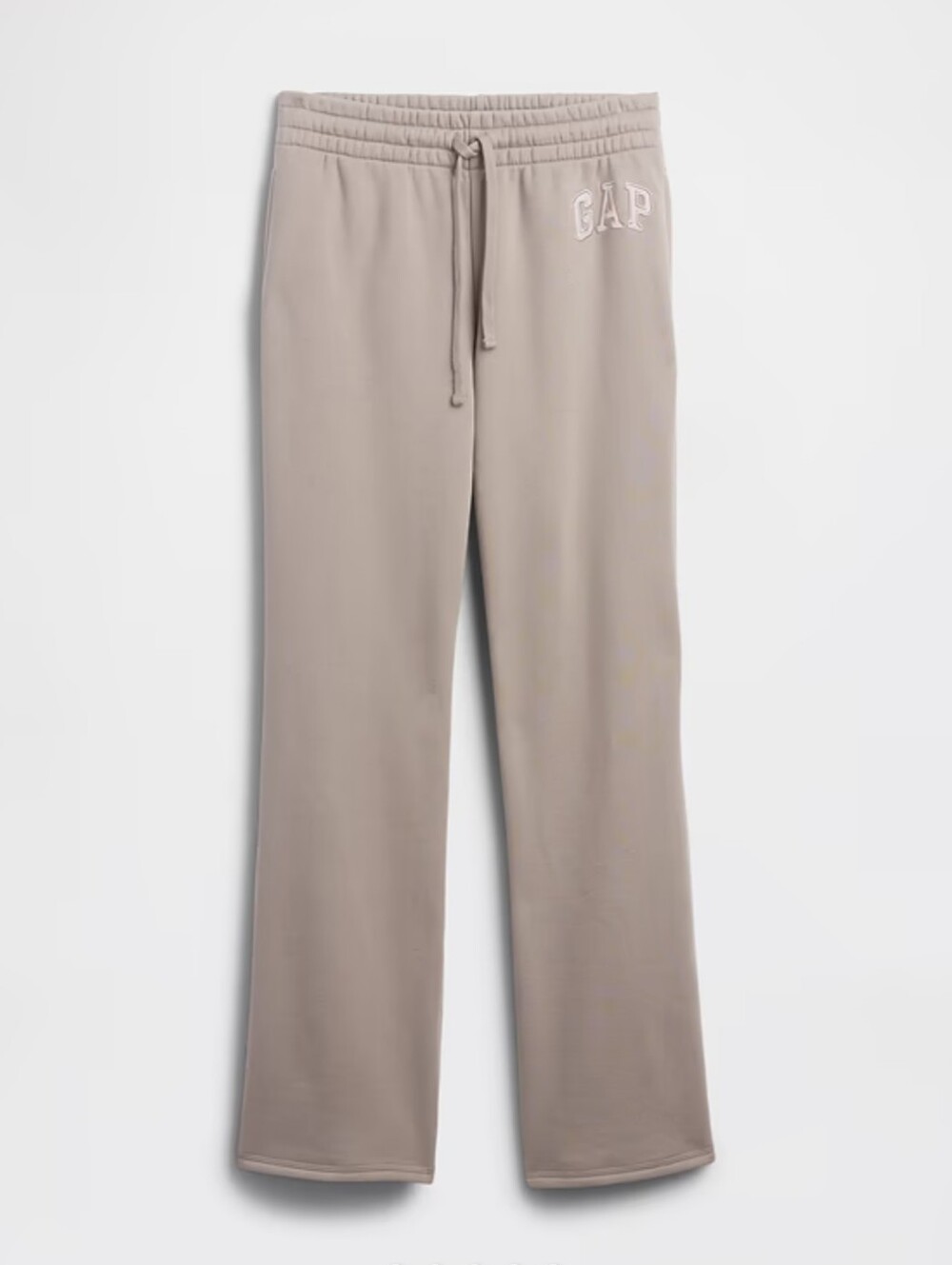 NWT Gap Logo Straight Sweatpants, Medium Cool Brown, Size M
